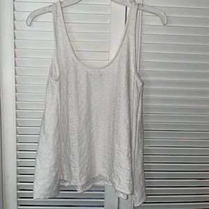 White tank top